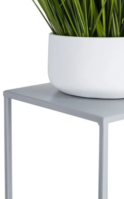 Szary kwietnik stojący 40cm * HowHomely New