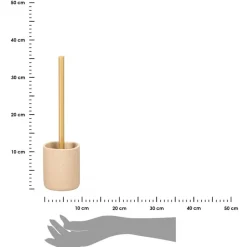 Szczotka toaletowa polyresin piaskowy
