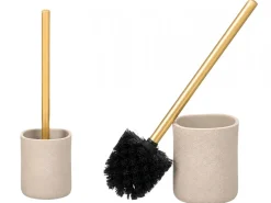 Szczotka toaletowa polyresin beżowo- szary