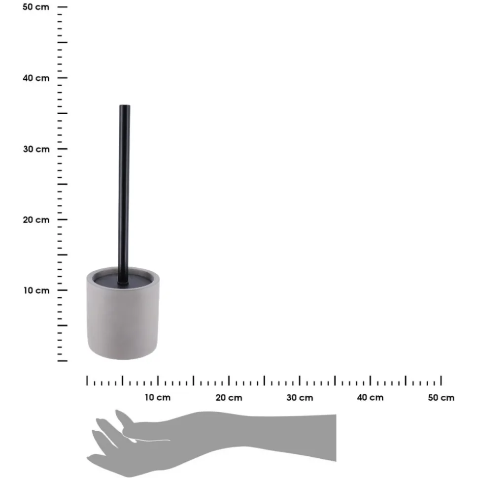 Szczotka toaletowa Signature Grey