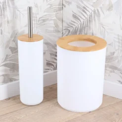 Szczotka toaletowa Timeless White