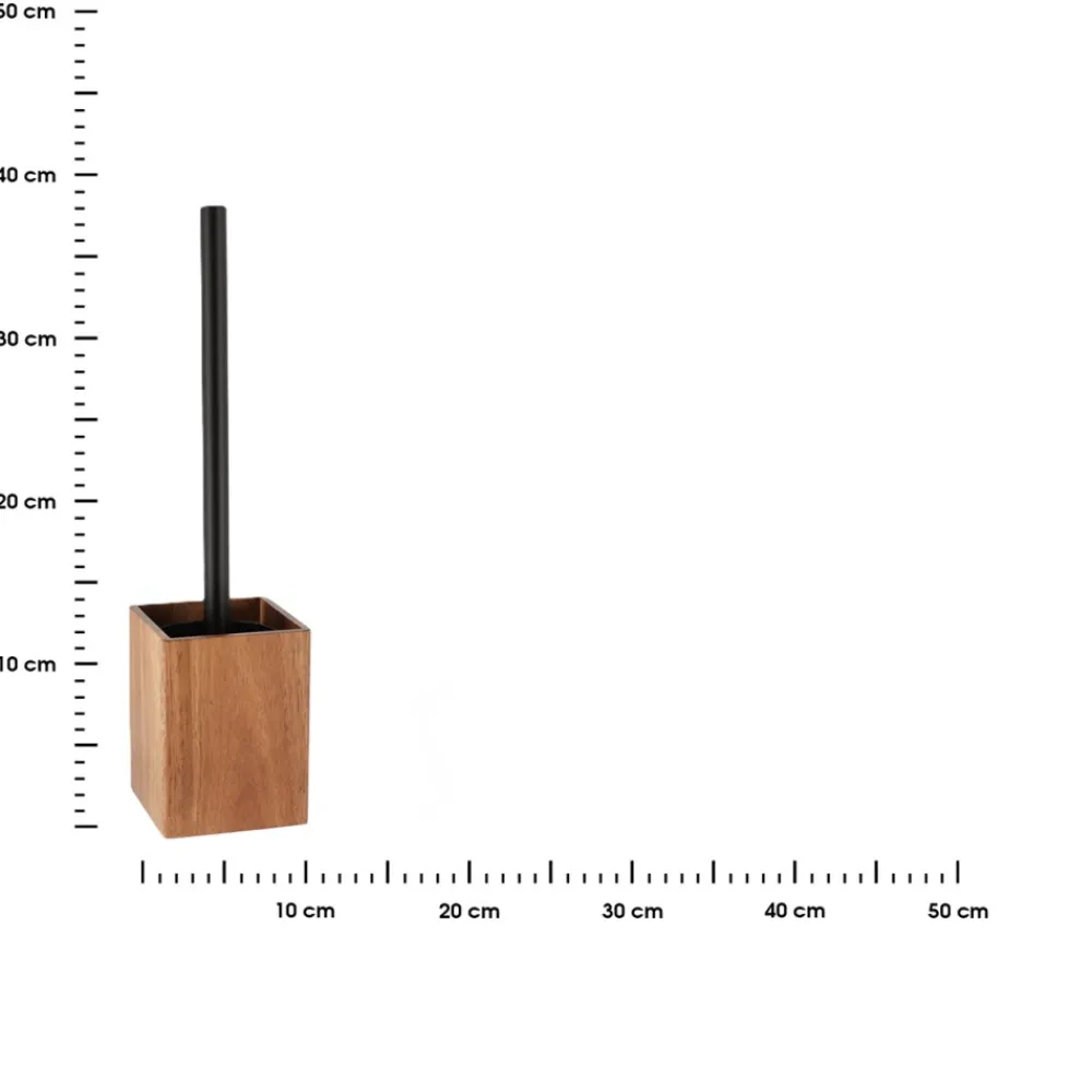Szczotka toaletowa brązowa Acacia 1 * TENDANCE Discount