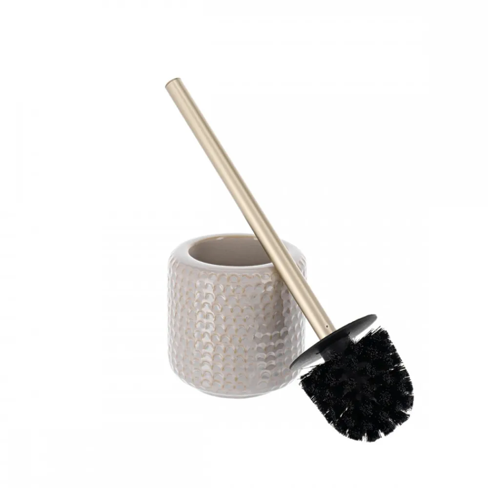 Szczotka toaletowa Nolan ceramiczna beż * TENDANCE Online