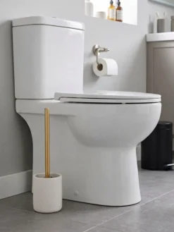 Szczotka toaletowa polyresin kremowy * BERILO Outlet