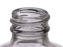 Szklana butelka 500 ml ze spryskiwaczem szara