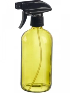 Szklana butelka 500 ml ze spryskiwaczem zielona