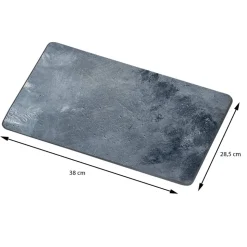 Szklana deska do krojenia beton 38x29 cm