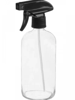 Szklana butelka 500 ml ze spryskiwaczem transparentna * BERILO Sale
