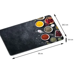 Szklana deska do krojenia i serwowania 38x28,5 cm * Kesper Hot