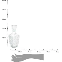 Szklana karafka 750 ml żłobiona * VIVALTO
