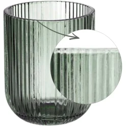 Szklanka 270 ml prążkowana zielona