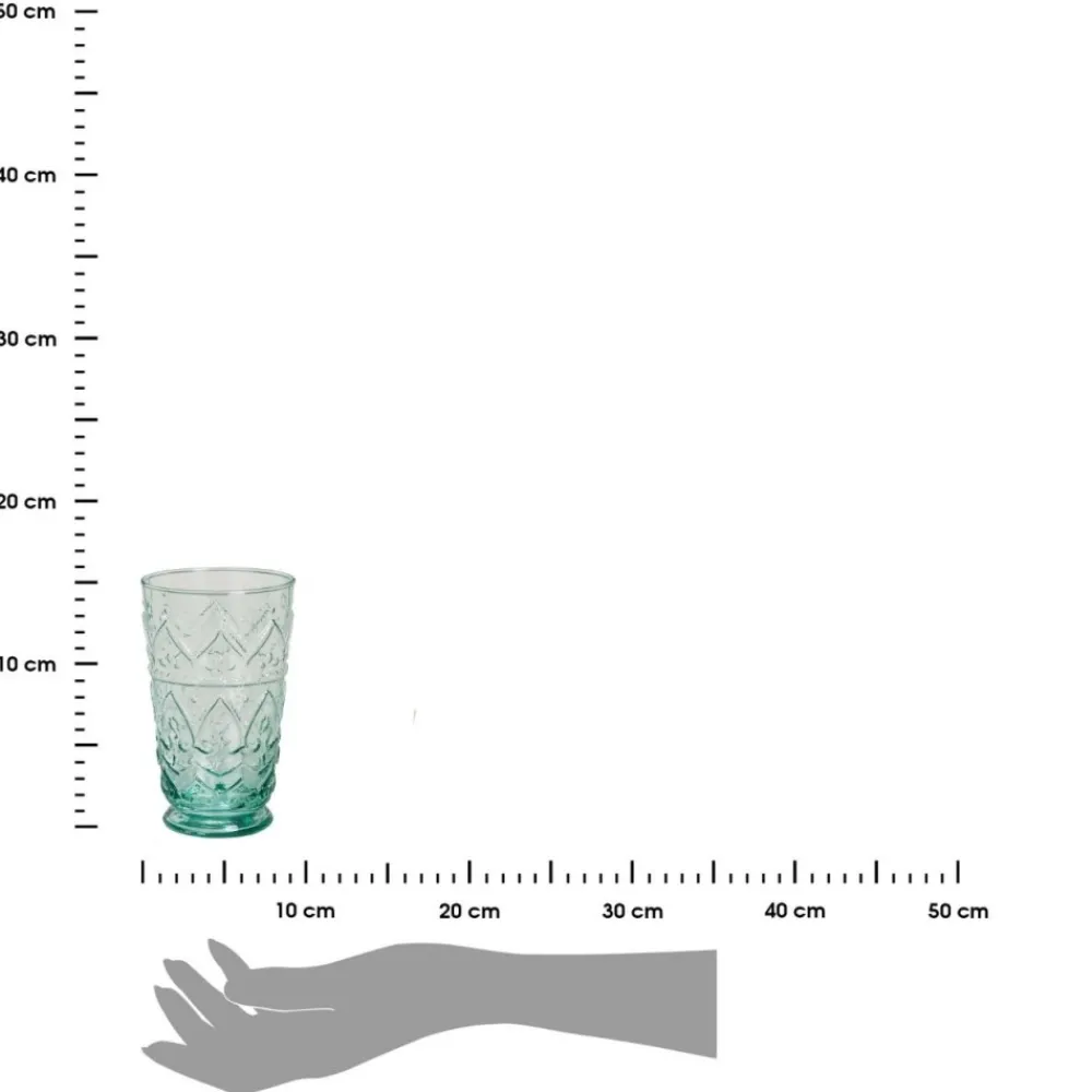 Szklanka BOMBAY GLASS MAX 490 ml z recyklingowanego szkła * HowHomely Discount