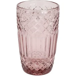 Szklanka do napojów 380 ml – różowa * Siaki Collection Outlet