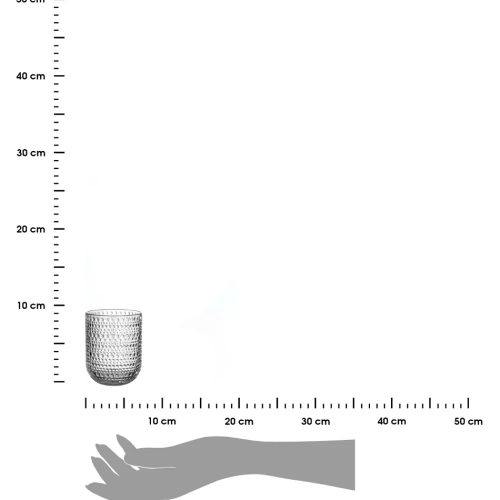 Szklanka do napojów 270 ml 6 szt. Dots * Estia