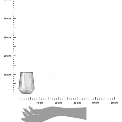 Szklanka do napojów 410 ml 6 szt. Ripple * Estia Outlet