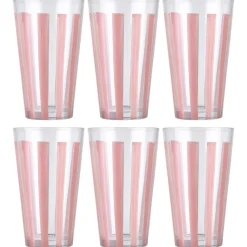 Szklanka na wodę 495 ml 6 szt. Ligne róż * Estia