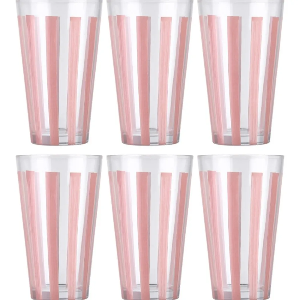 Szklanka na wodę 495 ml 6 szt. Ligne róż * Estia