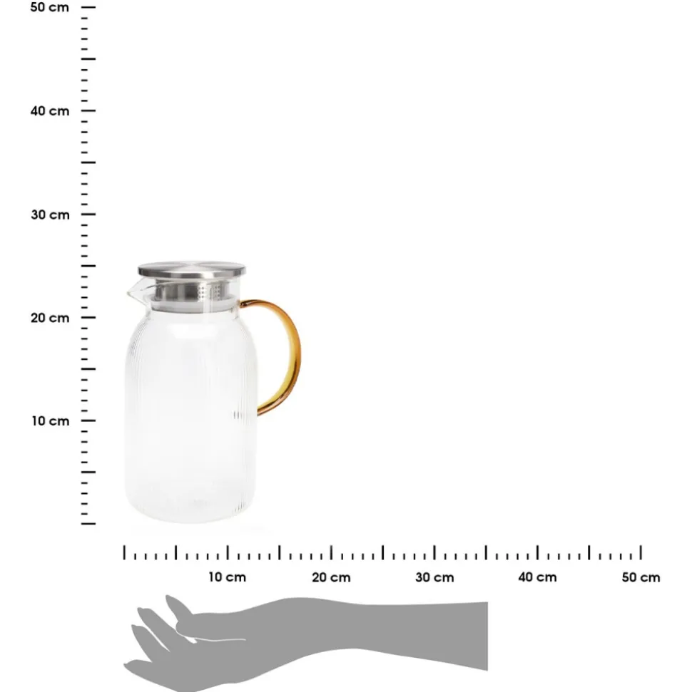 Szklany dzbanek do serwowania napojów 1,5l