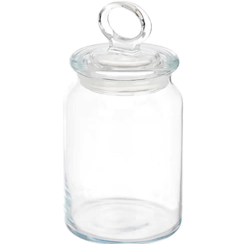 Szklany pojemnik na słodycze 860 ml zamykany