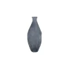 Szklany wazon dekoracyjny 31 cm ciemnoszary * Dijk Online