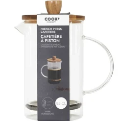 Szklany zaparzacz tłokowy NATURO 850 ml * HowHomely Sale