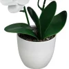 Sztuczna podwójna orchidea ORCHID PURE WHITE w doniczce 39 cm