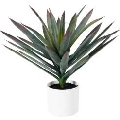 Sztuczna agawa w doniczce 50 cm - dekoracyjna roślina do wnętrz i ogrodów * HowHomely Outlet