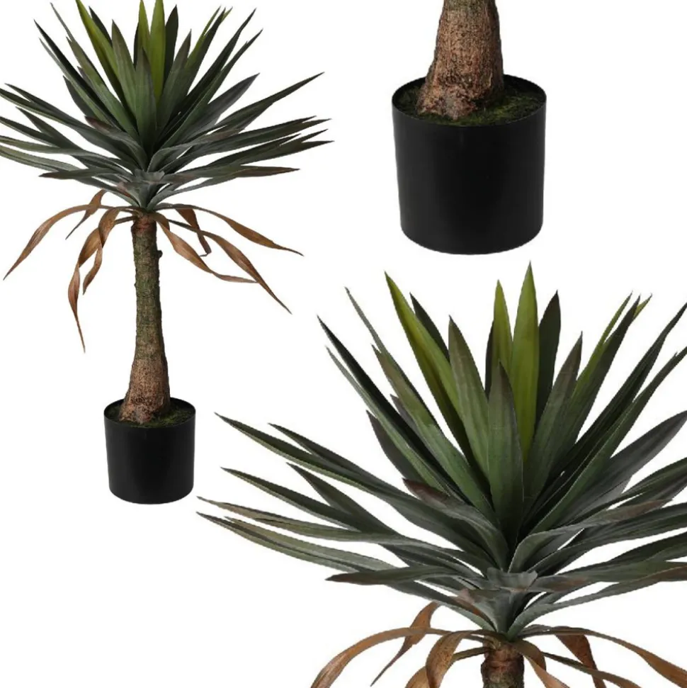 Sztuczne drzewko Jukka w doniczce – 90 cm