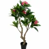Sztuczne drzewko frangipani różowa 150 cm doniczce * HowHomely Hot