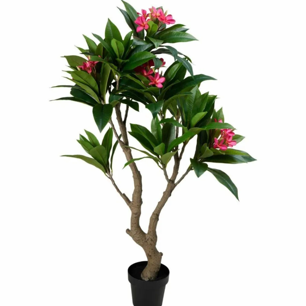 Sztuczne drzewko frangipani różowa 150 cm doniczce * HowHomely Hot