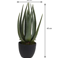 Sztuczny Aloes w donicy 45 cm * Progarden Sale