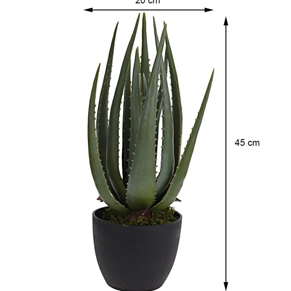 Sztuczny Aloes w donicy 45 cm * Progarden Sale