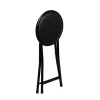 Taboret składany czarny 30x h45 cm