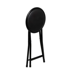 Taboret składany czarny 30x h45 cm