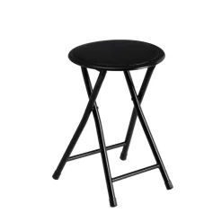 Taboret składany czarny 30x h45 cm