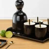 Taca dekoracyjna Kendi Black Gold