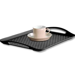 Taca antypoślizgowa czarna 45,5 cm * Kesper Sale