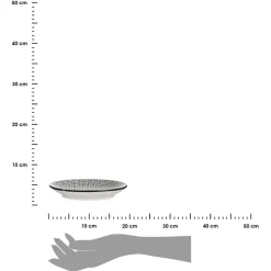 Talerz deserowy 20 cm GEOMETRICO