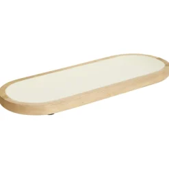 Talerz do serwowania Inaya Mango 40x15 cm biały