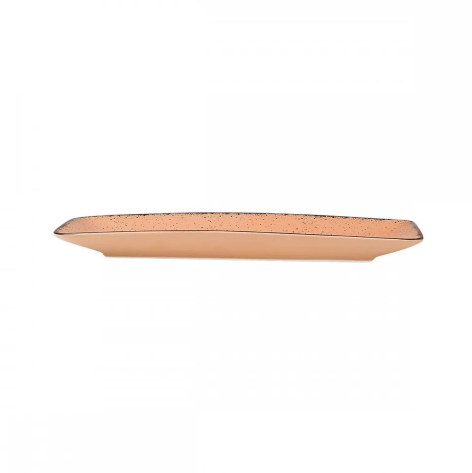 Talerz do serwowania 27x16 cm Terra Salmon