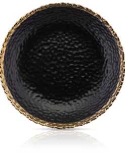 Talerz głęboki Kati Black Gold 26 cm