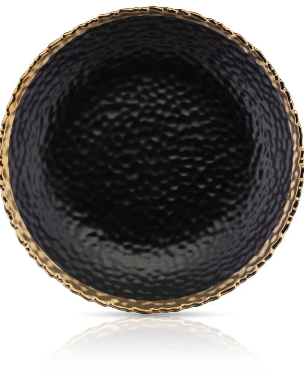 Talerz głęboki Kati Black Gold 26 cm