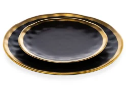 Talerz Lissa Black Gold 20 cm