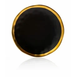 Talerz Lissa Black Gold 20 cm