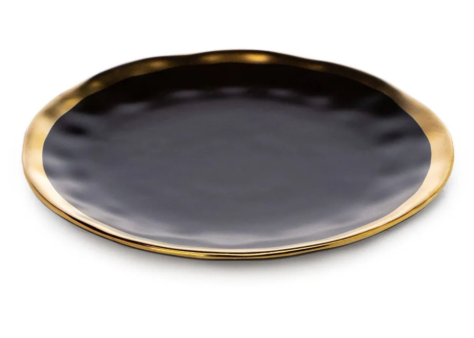 Talerz Lissa Black Gold 20 cm