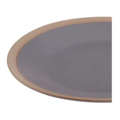 Talerz deserowy Clay brązowy 18cm * Siaki Collection Sale