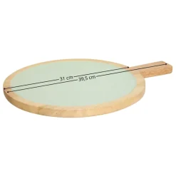 Talerz do serwowania Inaya Mango 40x30 cm zielony * Secret de Gourmet Online