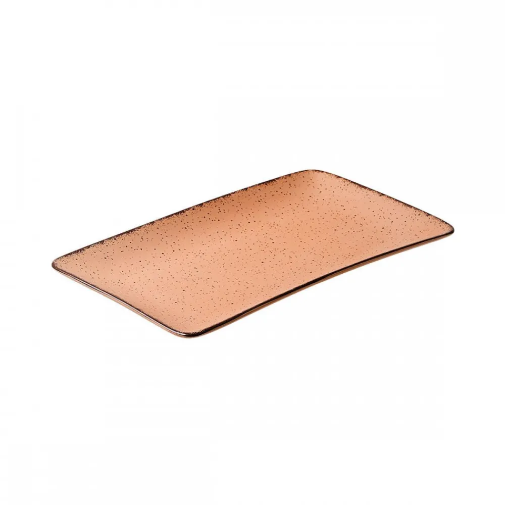 Talerz do serwowania 31x21 cm Terra Salmon * Estia Hot