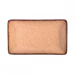 Talerz do serwowania 31x21 cm Terra Salmon * Estia Hot