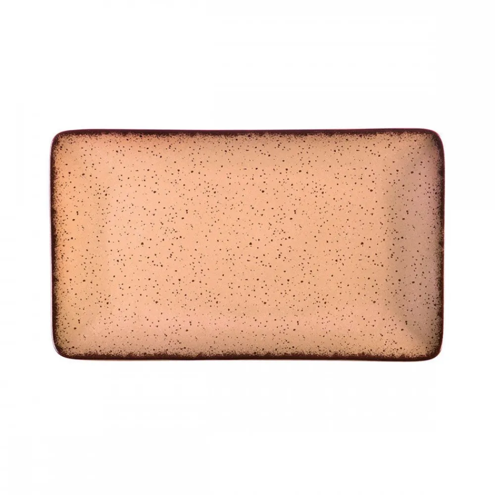 Talerz do serwowania 31x21 cm Terra Salmon * Estia Hot